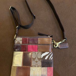 COACH Patchwork Swingpack Messenger Crossbody